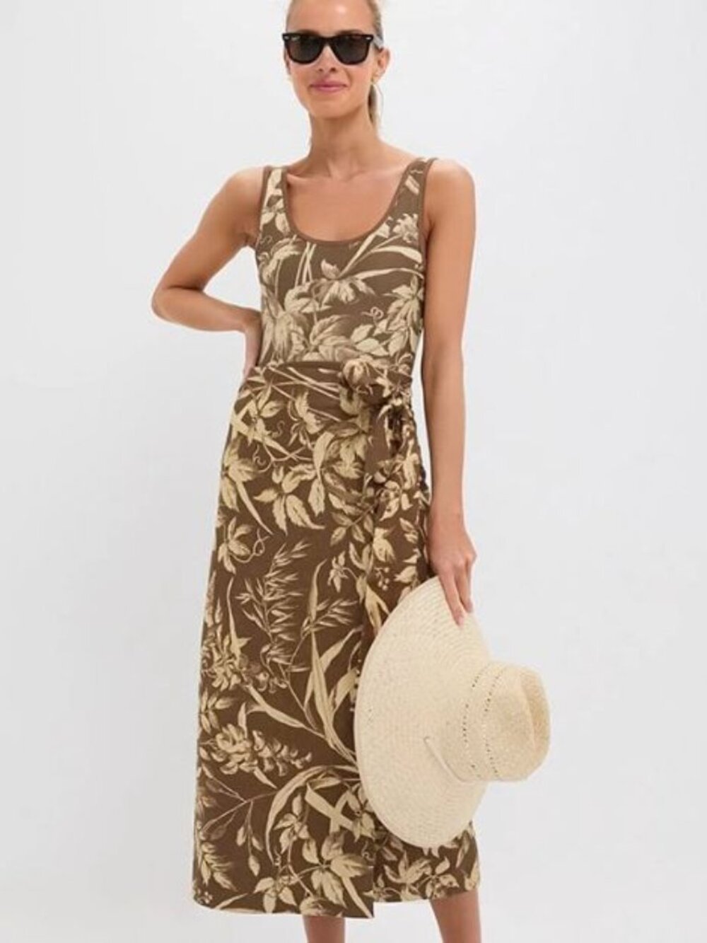 NWT Tuckernuck x Studio McGee Siena Dune Breeze wrap skirt Size M